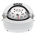 Ritchie S-53W Explorer Compass - Surface Mount - White S-53W
